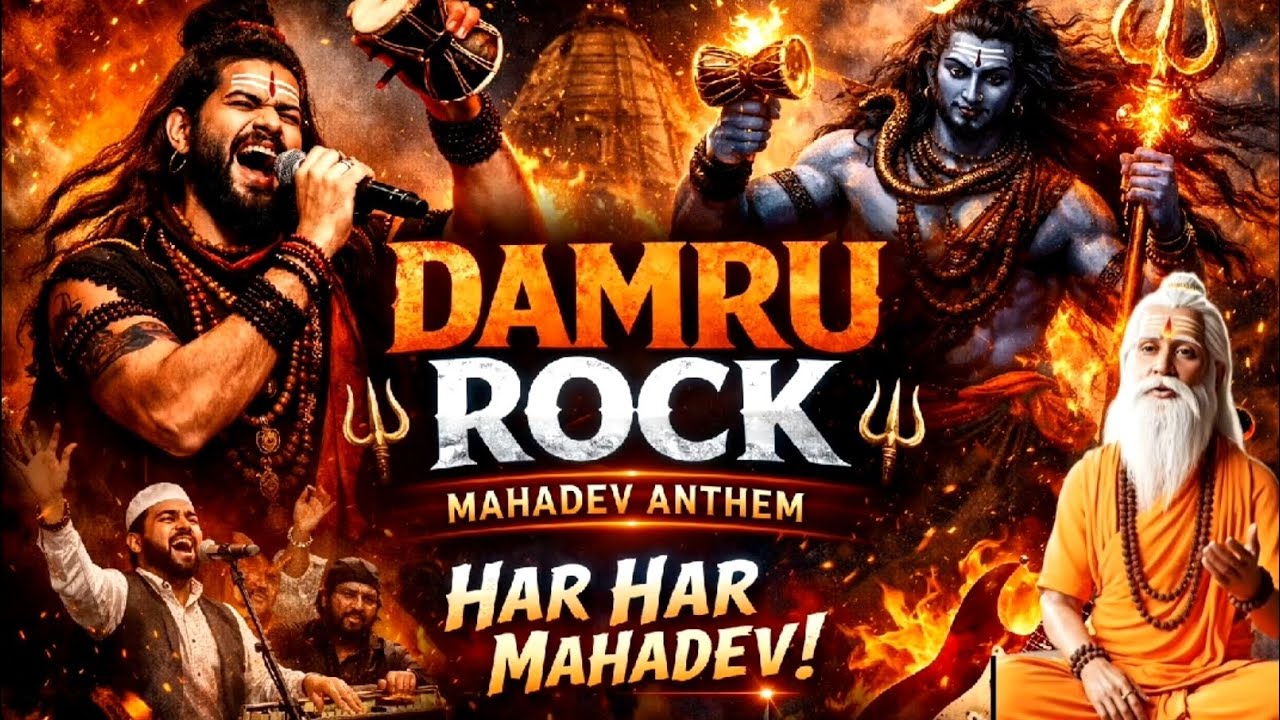 Damru Baje Rock Mein 🔥 Mahakal Entry Song | Har Har Mahadev 2026 #viral #devotionalsongmahadev