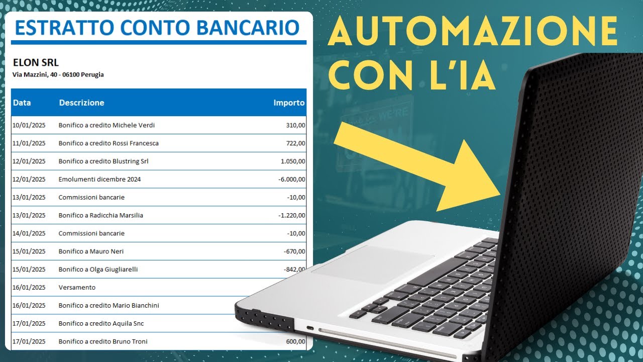 Automazione estratto conto