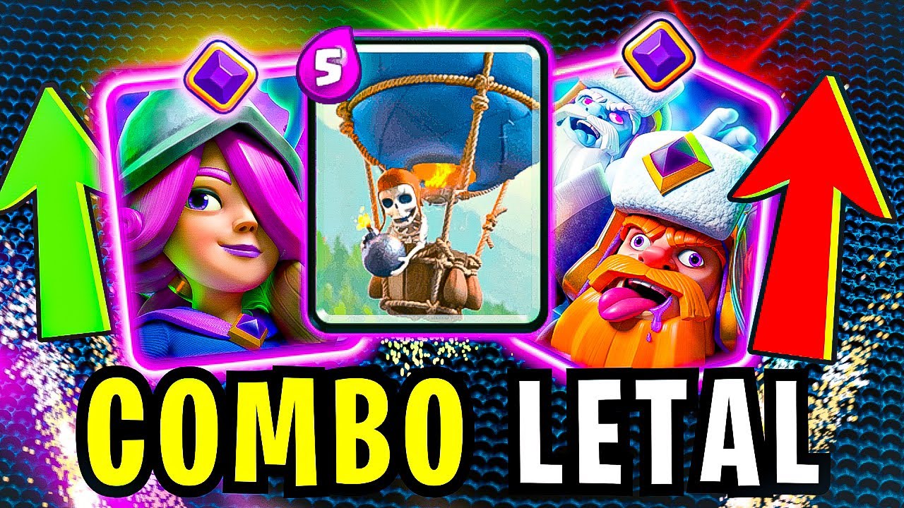 EL COMBO MAS LETAL DE GLOBO ES IMPARABLE EN CLASH ROYALE🚨