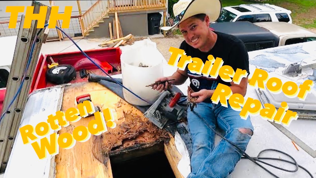 Repairing a Travel Trailer's Leaking Roof