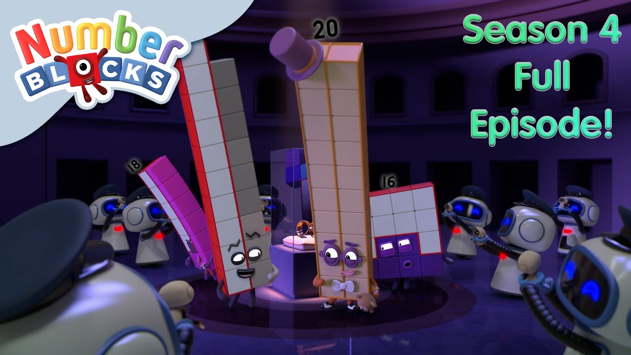 The Heist 🧸 | Full Episode - S4 E15 | Learn to Count - Numberblocks
