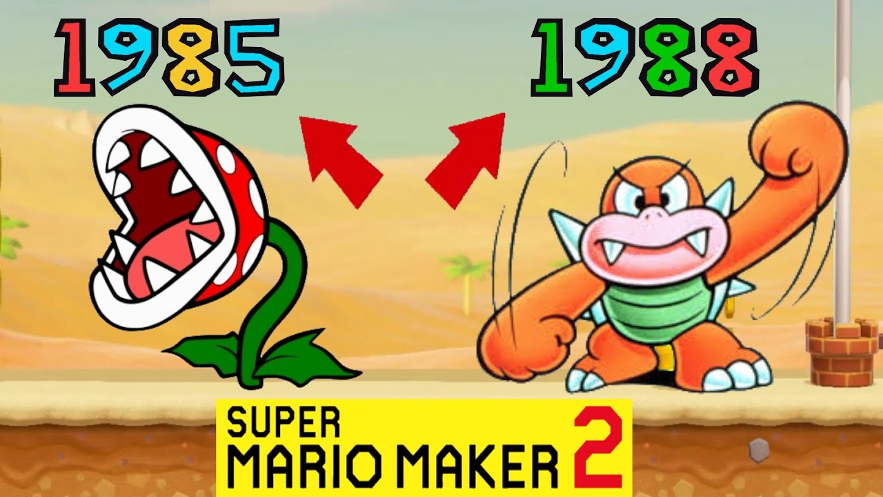 Super Mario Maker 2: Enemy Quiz Showcase