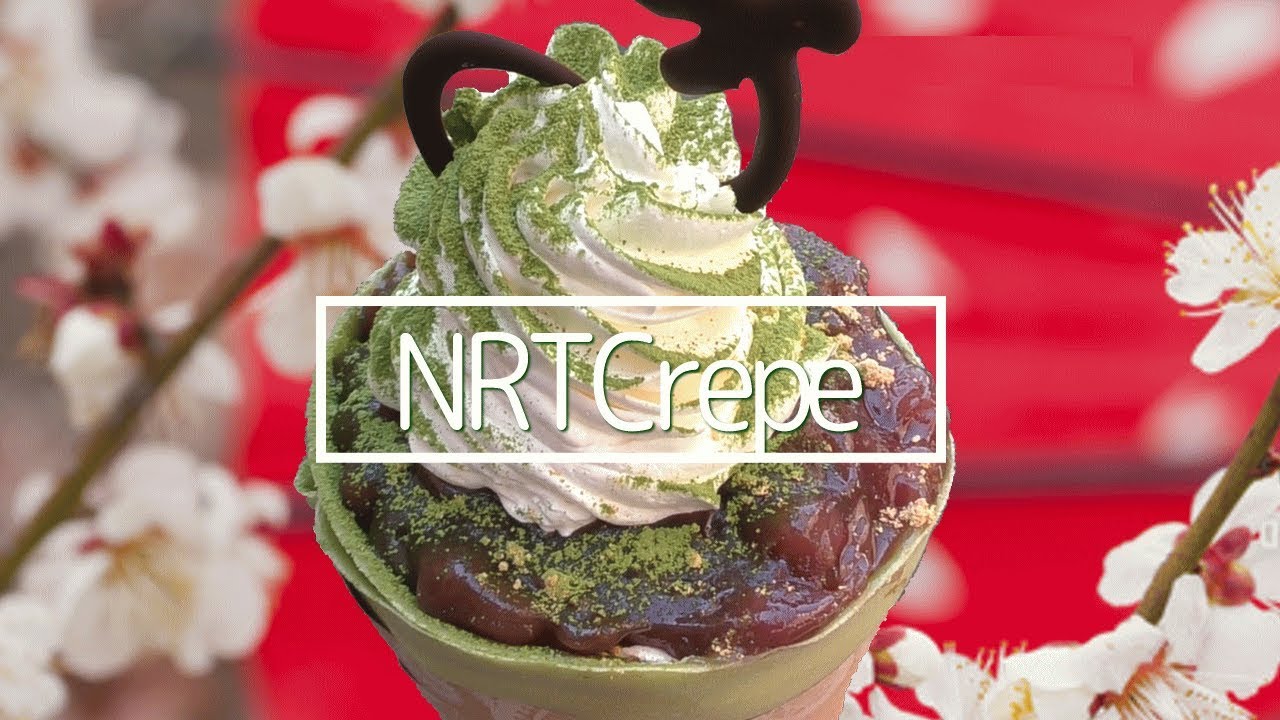 NRT和 800円 【クレープ】 丁寧にクレープを作っているクレープ屋さん【エヌアールティークレープ】