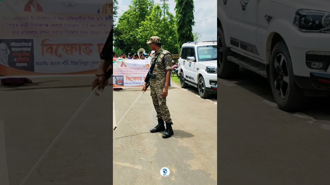 Central reserve police force on duty time swag#crpf#motivation#status#dharmanagar#tripura