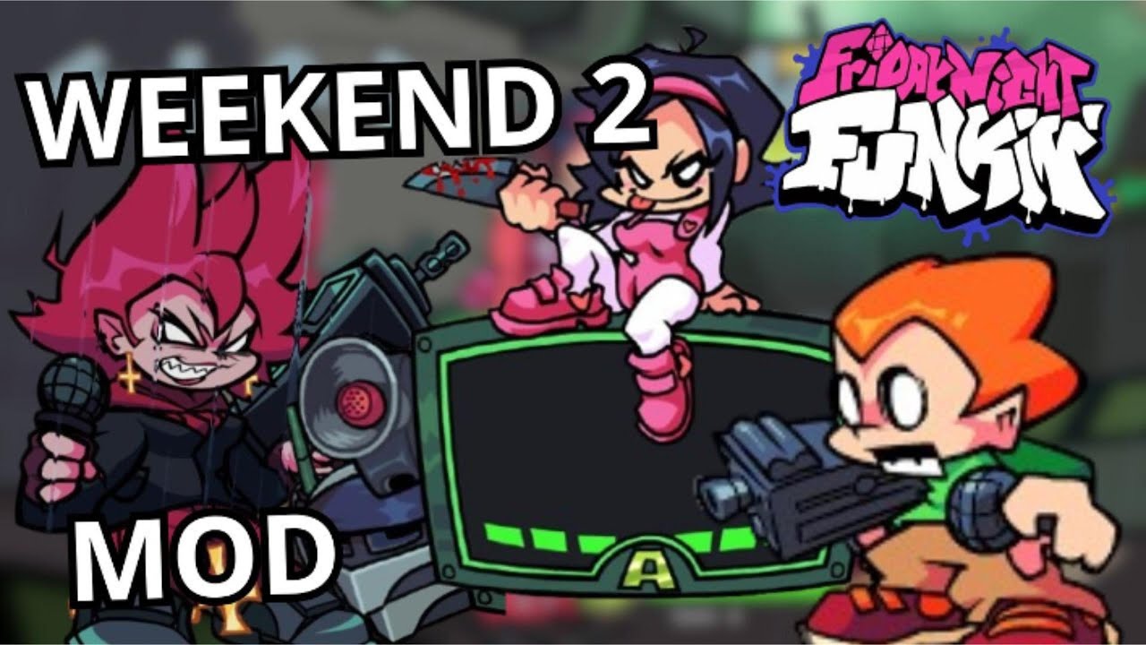 ПИКО ПРОТИВ КАССАНДРЫ — FNF MOD WEEKEND 2