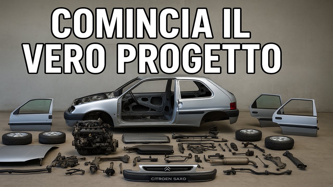 IL PROGETTO SAXO RACECAR INIZIA! Ep7 | S5 |