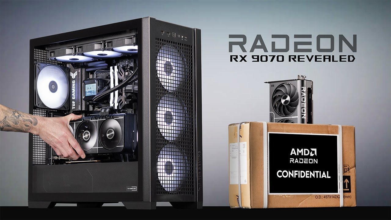 Ожидание окончено: Radeon RX 9070 наконец-то здесь! | Все сборки ПК на базе AMD Prime RX 9070
