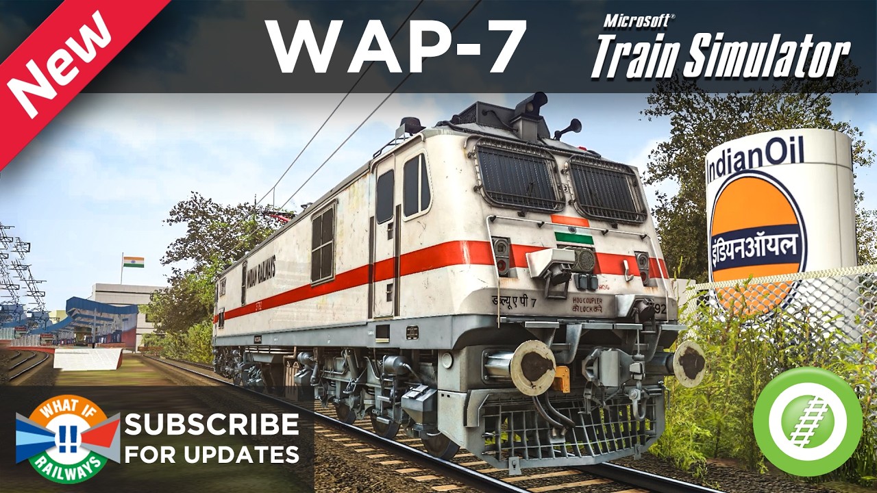 🔥  NEW WAP7 Sneak Peek | Next-Gen MSTS | Open Rails | Train Simulator