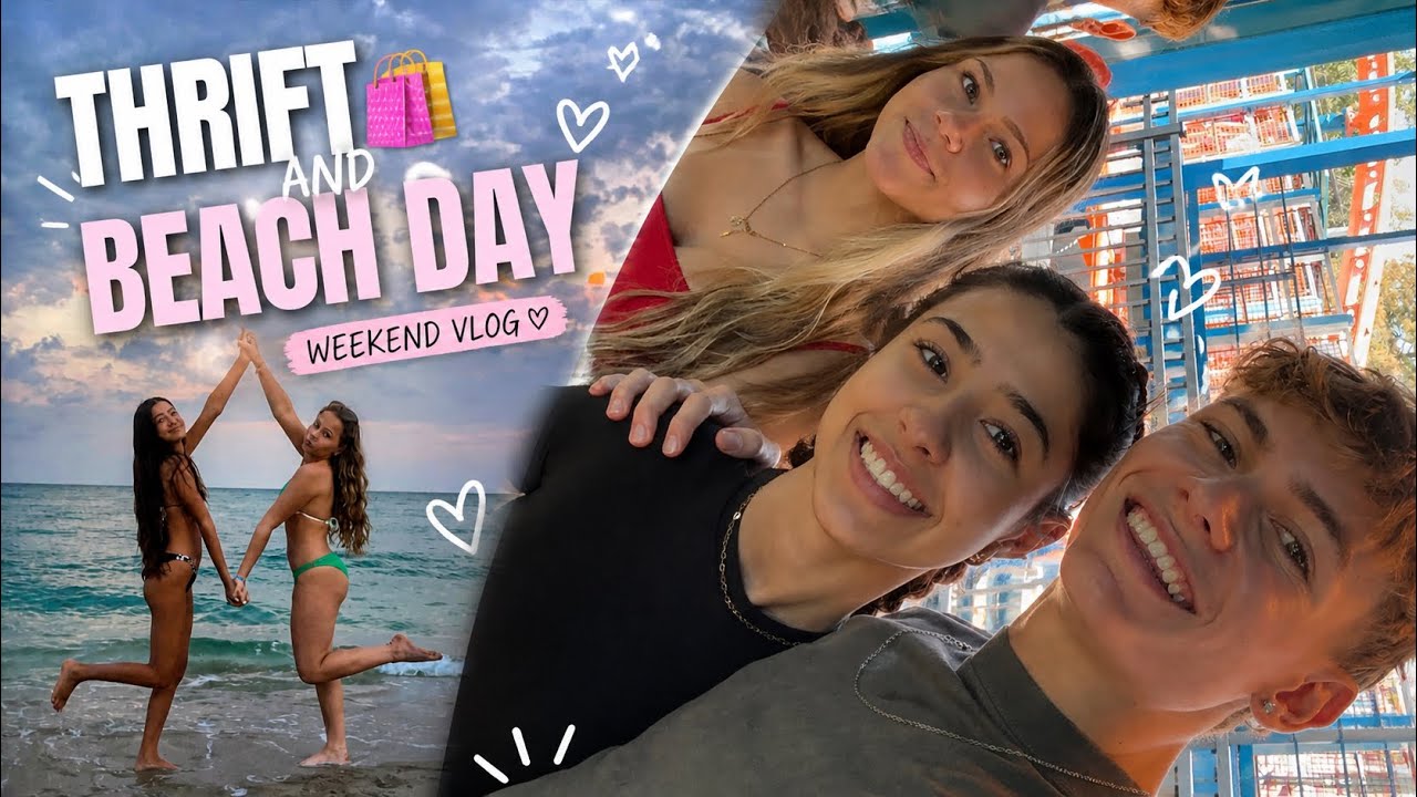 Thrift AND Beach Weekend w/ Yohanah and Kaua