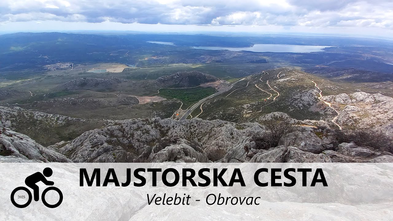 Rekreativni biciklizam: Velebit (Tulove grede) → Majstorska cesta → Obrovac