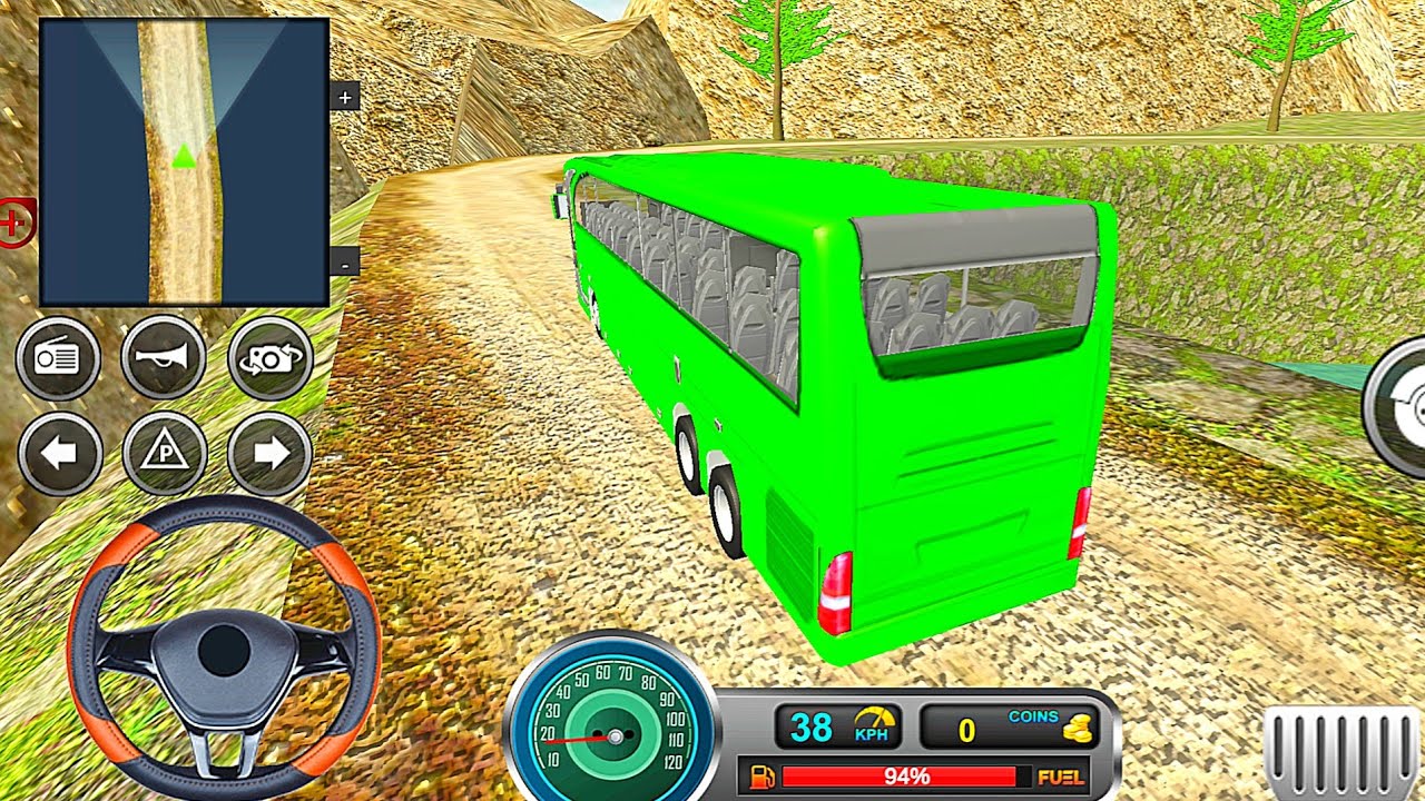 Uphill Offroad Bus Driving Simulator Pro 2023 - Android iOS GamePlay #04