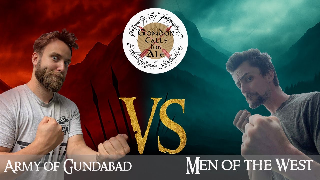Army of Gundabad vs Men of the West | MESBG Battle Report | episode 1