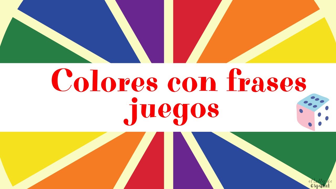 Frases con colores | Juegos interactivos para practicar español