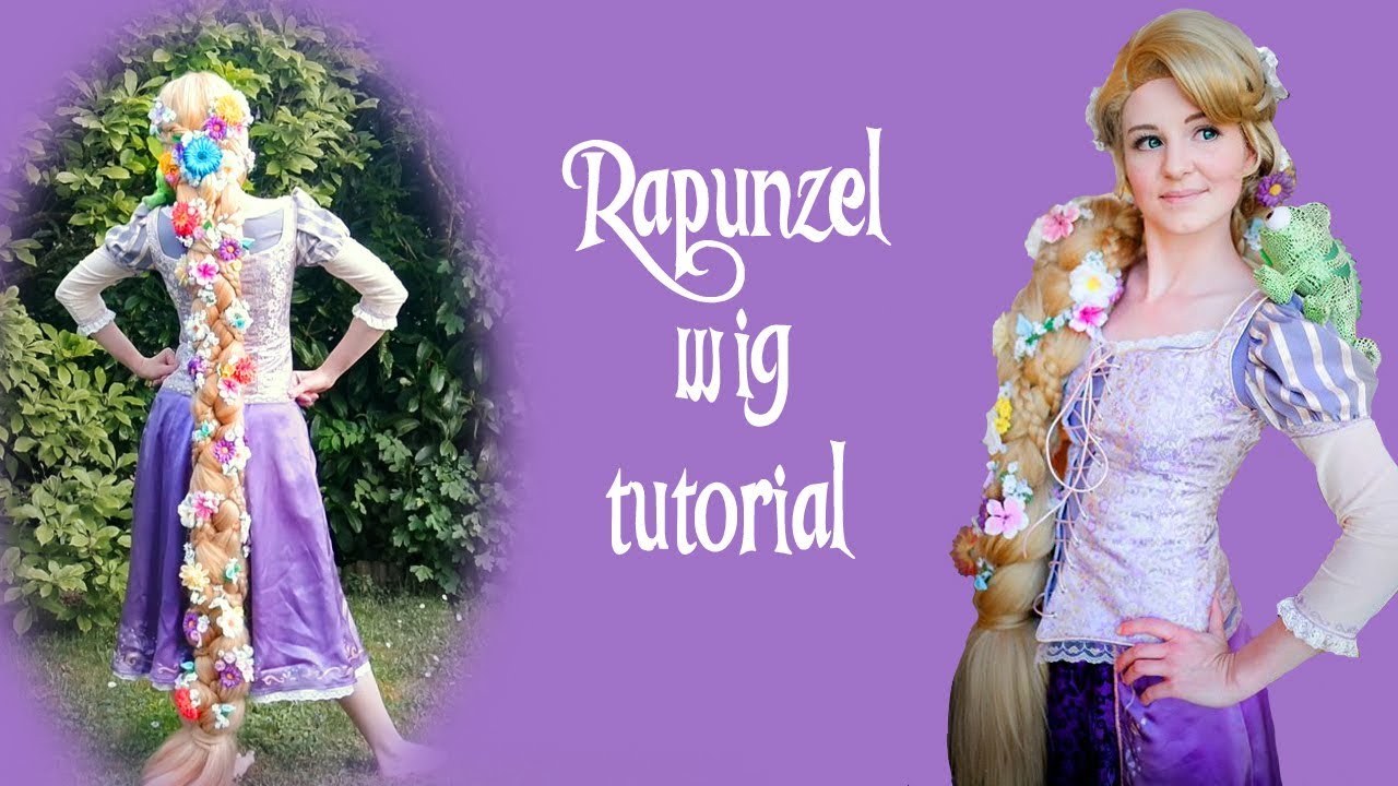 Rapunzel wig tutorial