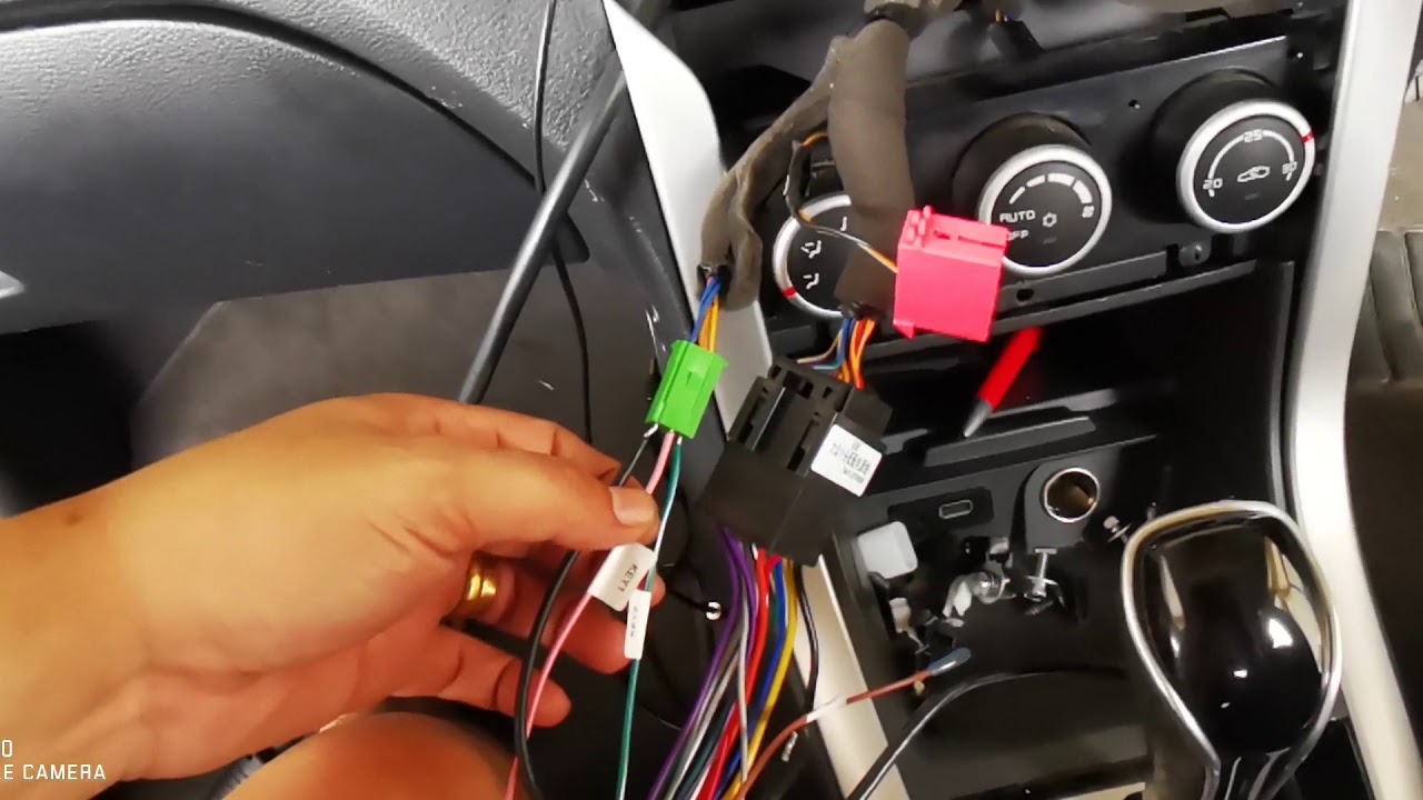 Wiring connection and setup for Universal Android player steering wheel button for Proton  Suprima s