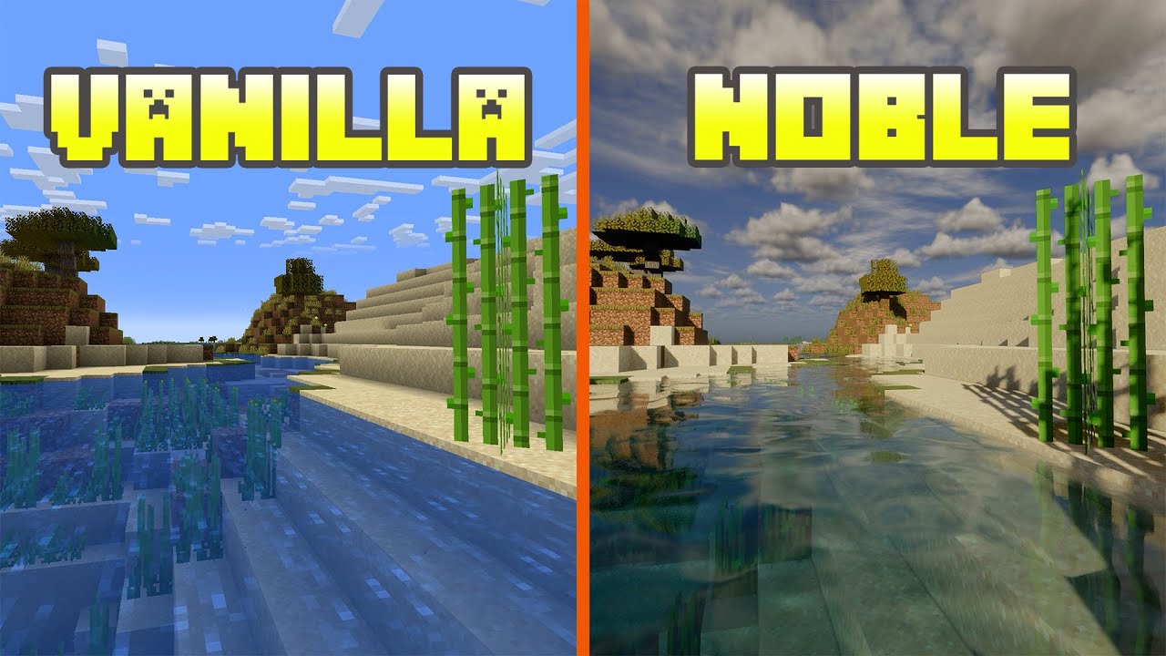 Vanilla vs Noble | Shader Comparison