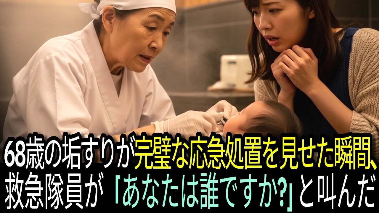 銭湯のおばあさんが赤ちゃんの命を救った。翌日、その母親の正体に病院全体が震えた