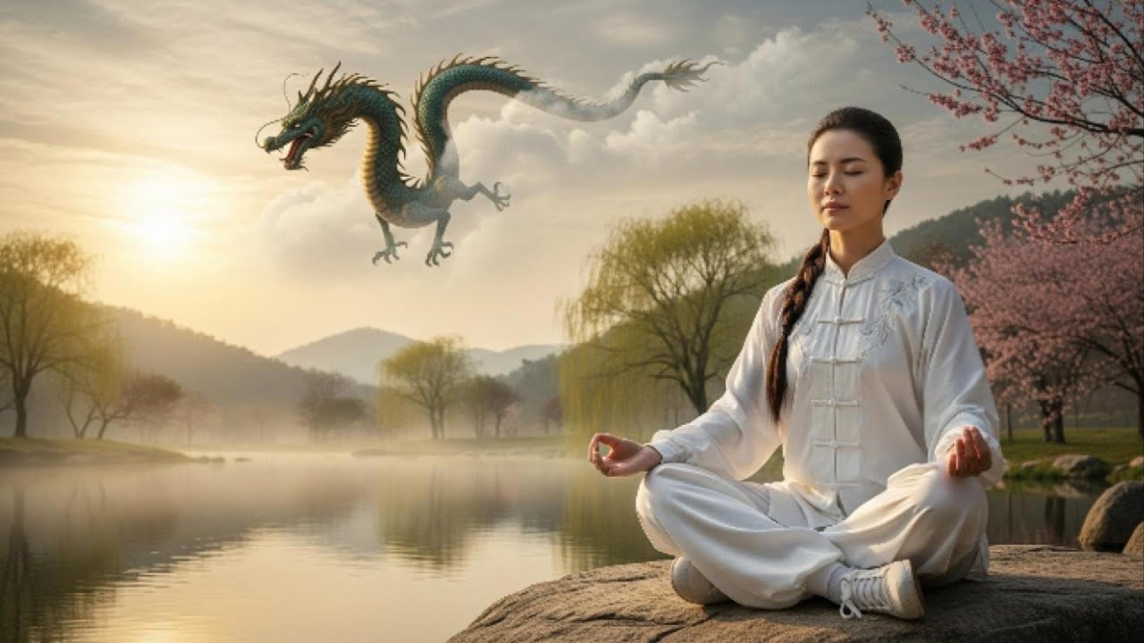 Sueños del Dragón 🐉 | Música Relajante para Meditar y Tai Chi (1 Hora) | VibrArte Music