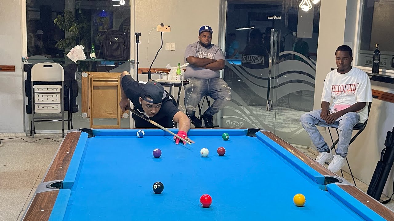 DUELO DE BILLAR RD$250,000 PIPI AZUA VS DANNY PKT 10 BALL