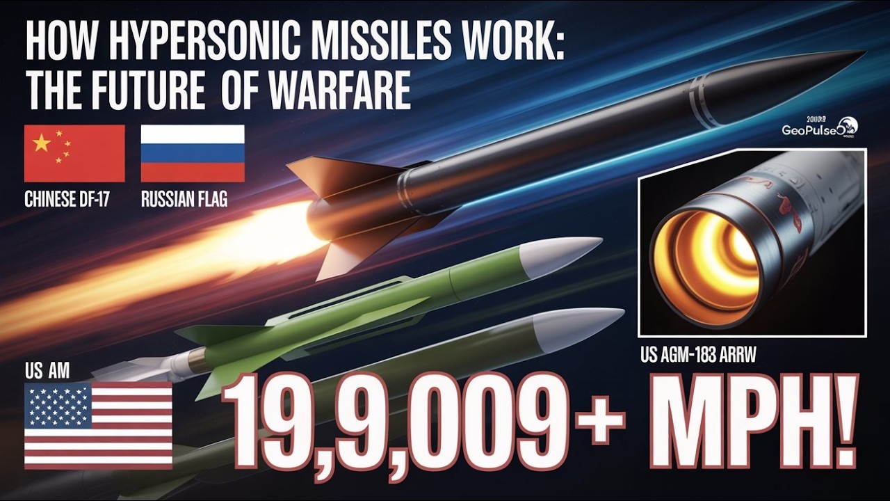 How Hypersonic Missiles Work | The Future of Warfare