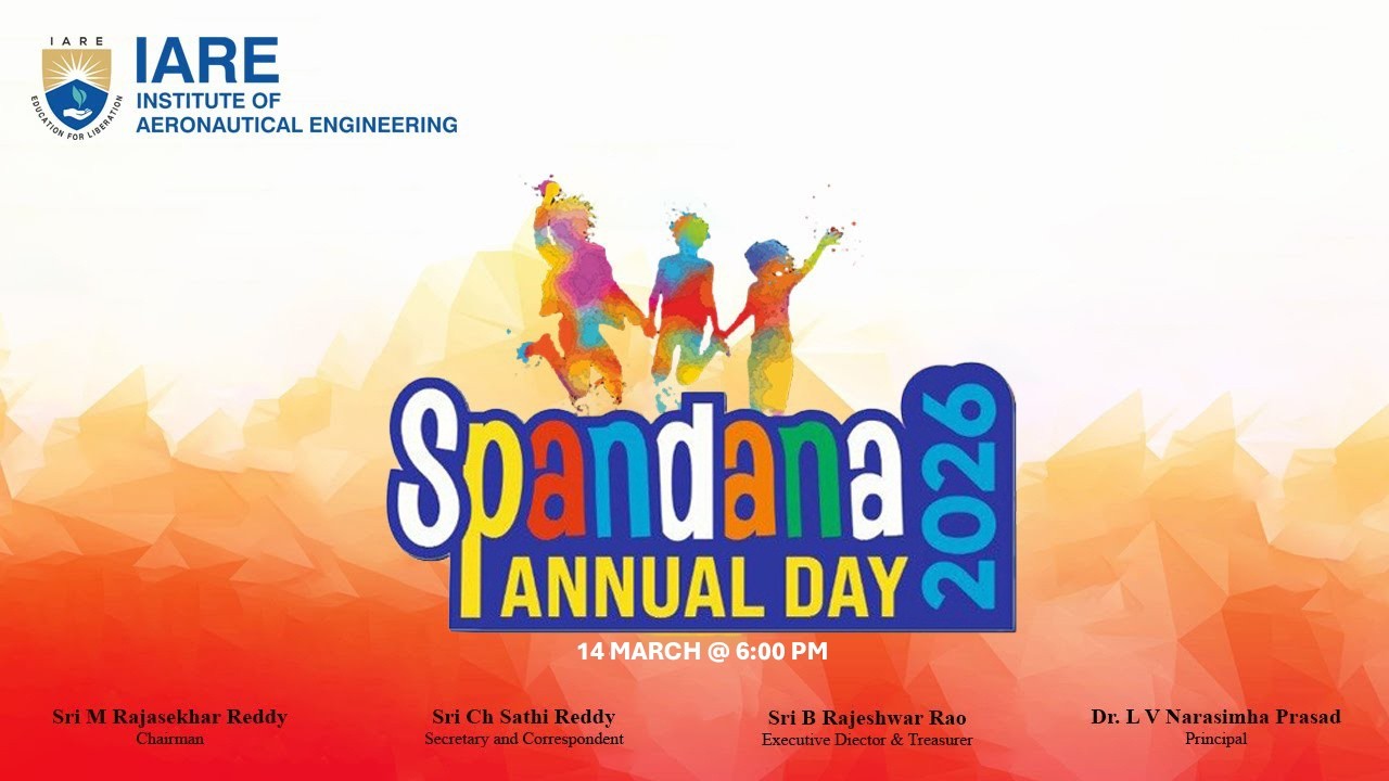 Spandana 2026 at Institute of Aeronautical Engineering | Annual Day 2026
