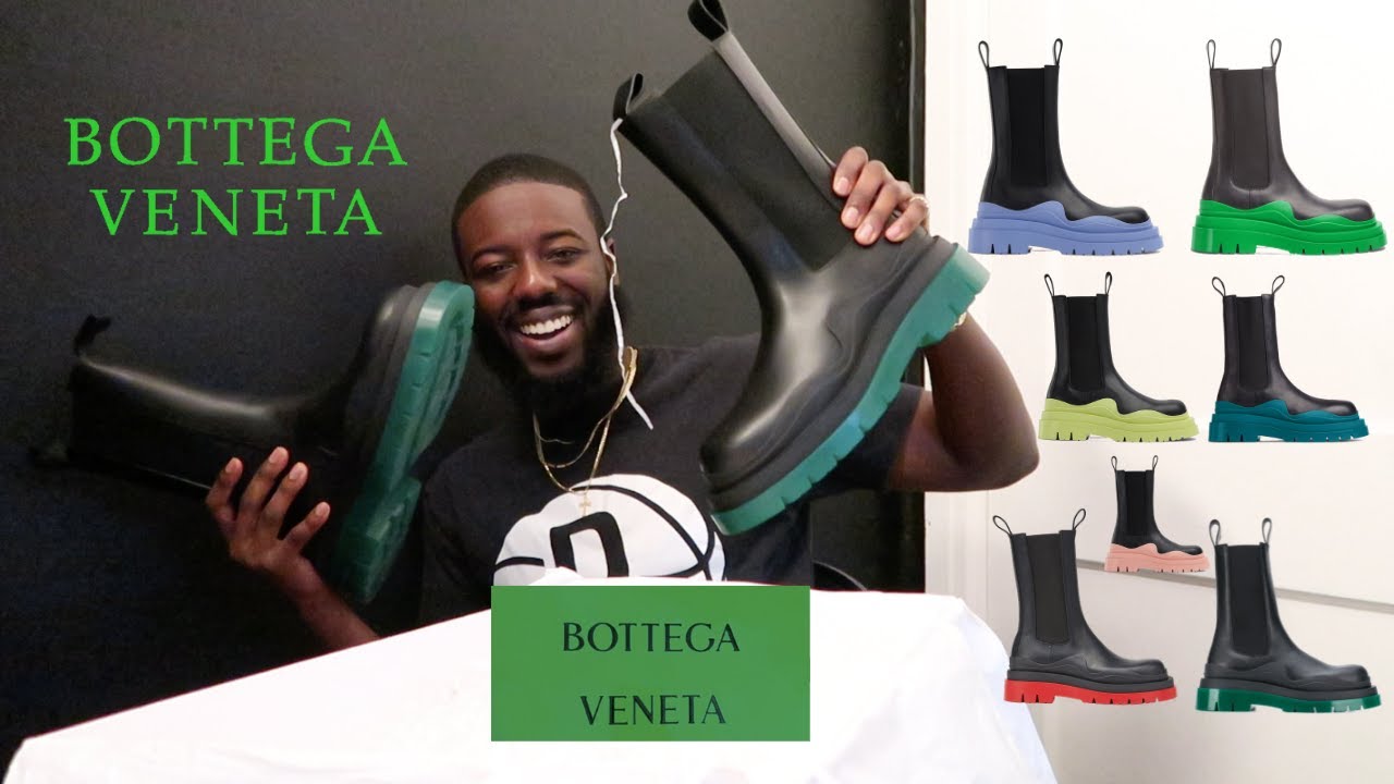Unboxing - Bottega Veneta Tire Boots - Review