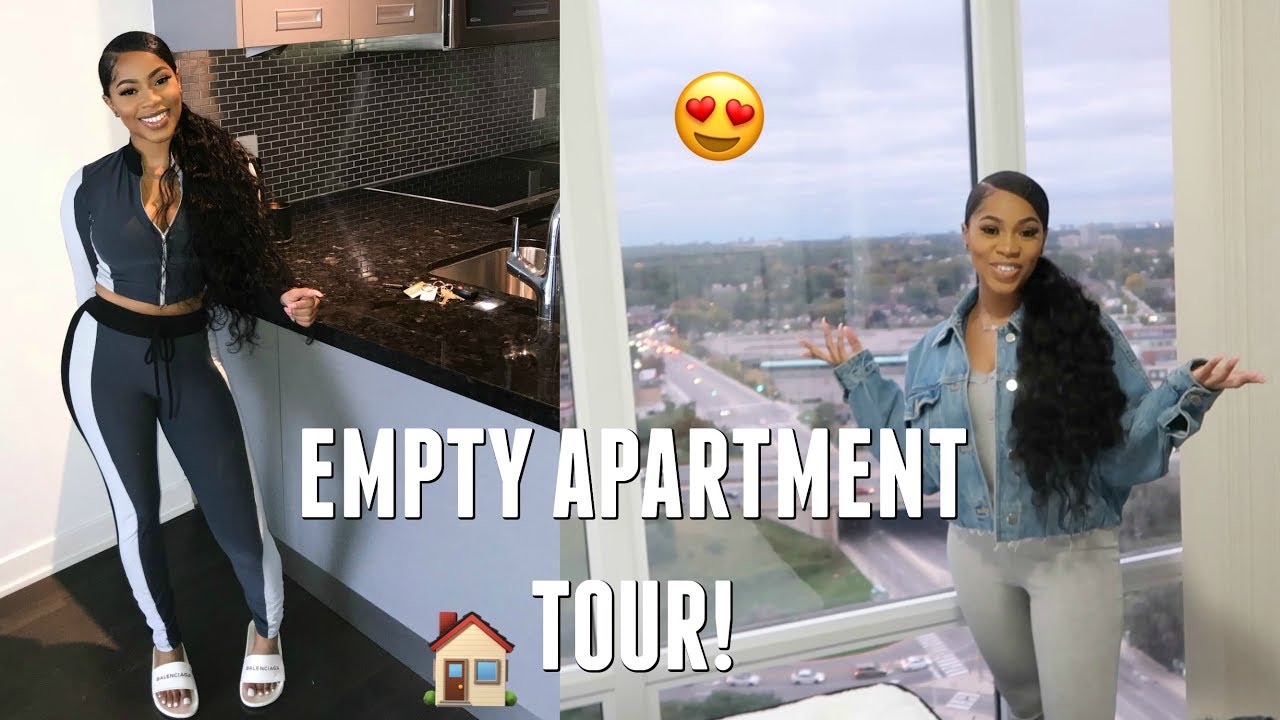I GOT MY FIRST APARTMENT!! EMPTY APARTMENT TOUR 🏡