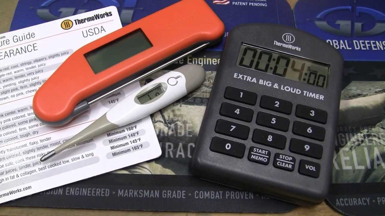 ThermoWorks Super Fast Thermapen & Timers