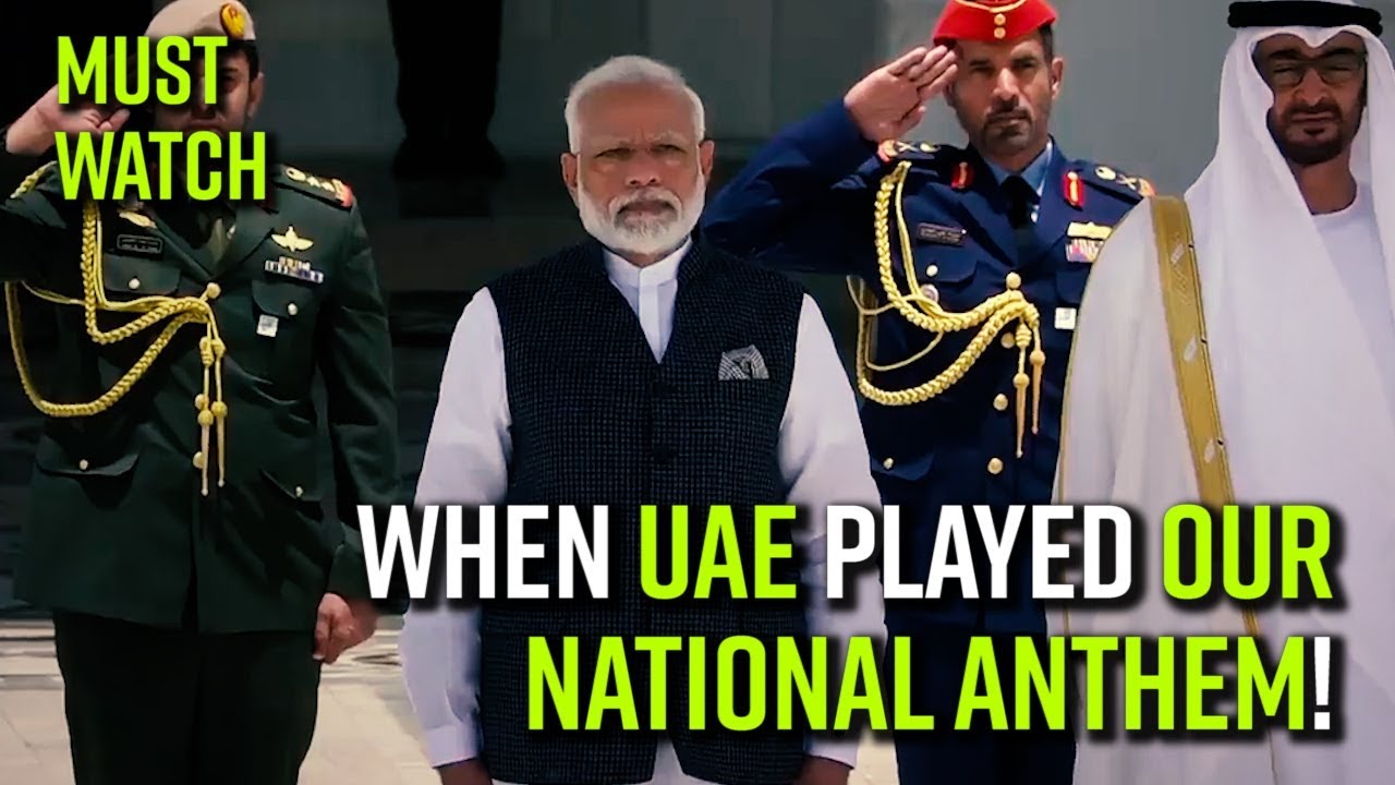 Must Watch | When UAE played our National Anthem!