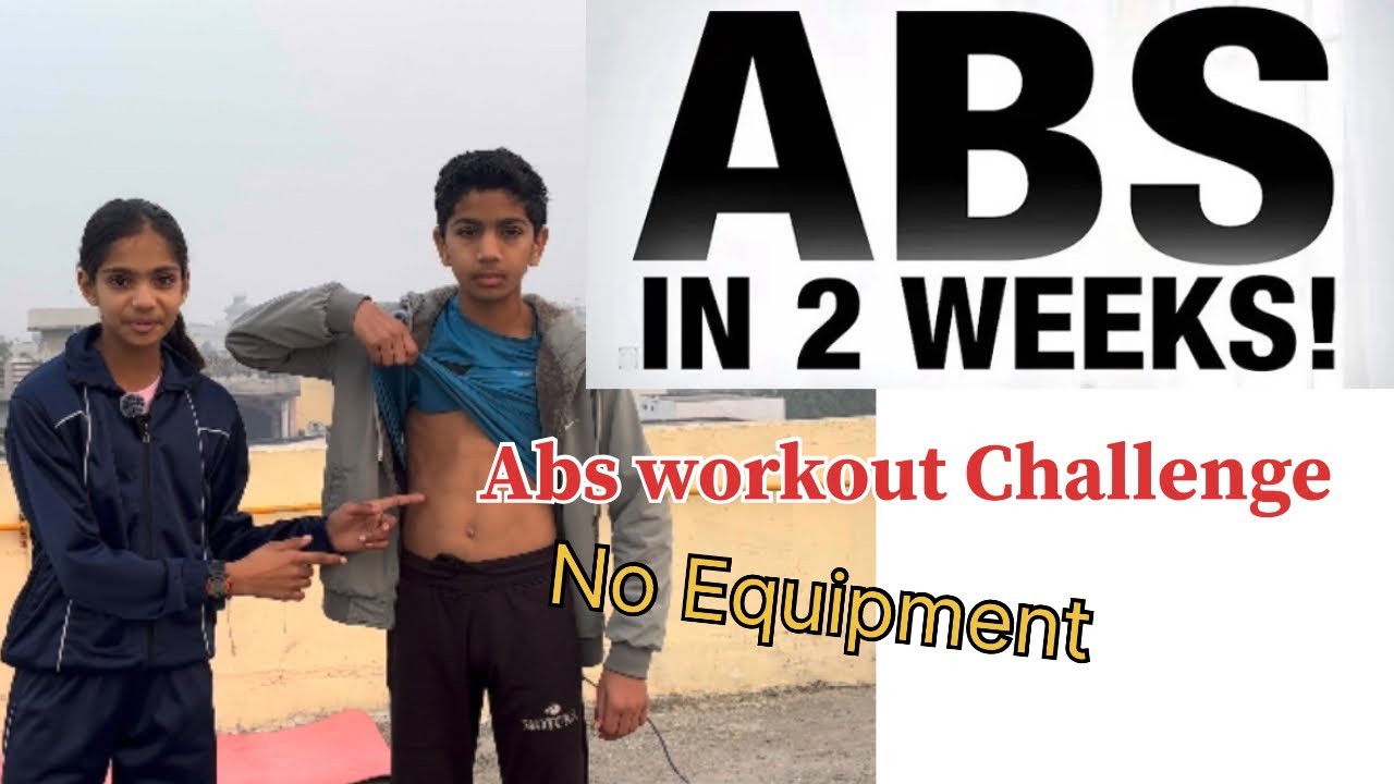 Get abs in 2 weeks | Abs workout Challenge | Core workout without Equipment