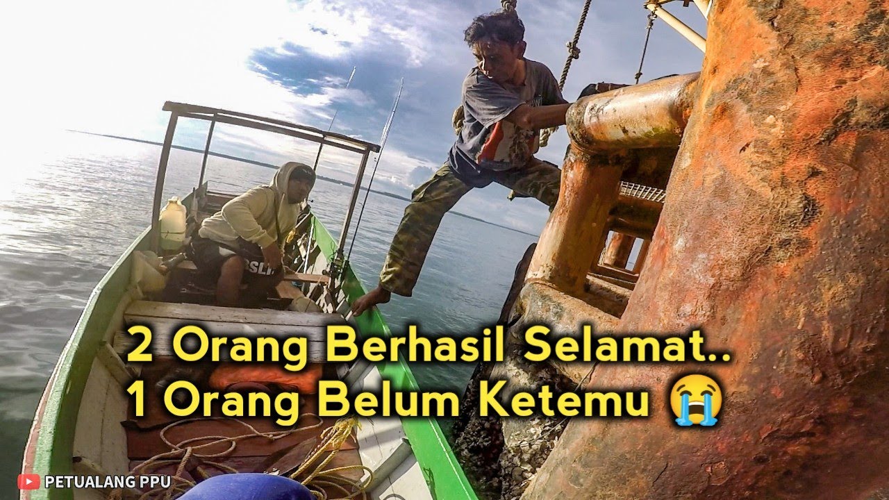 Lagi Asik Mancing Ada Orang Minta Tolong, Ternyata Kapalnya Tenggelam Kena Badai Tadi Pagi