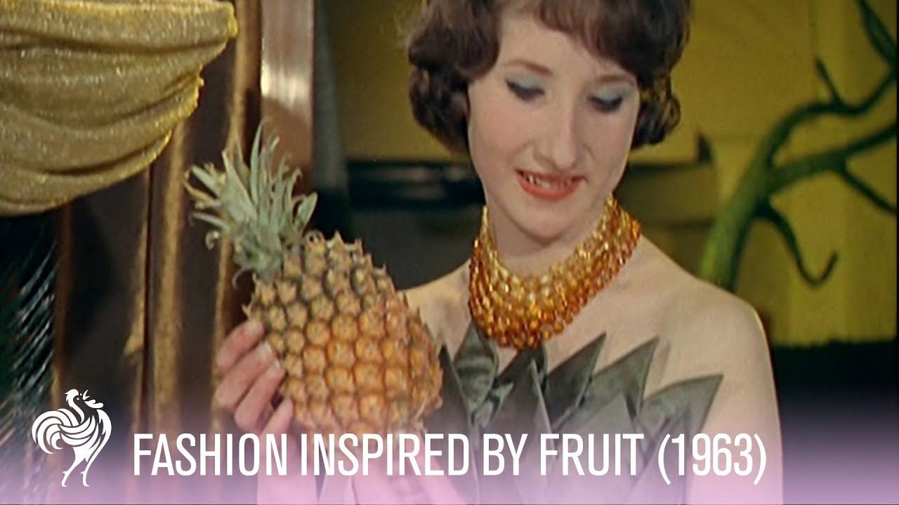 Fashion Inspired By Fruit! (1963) | Vintage Fashion