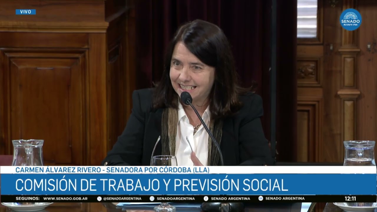SENADORA CARMEN ÁLVAREZ RIVERO - COMISIÓN DE TRABAJO 19-03-26