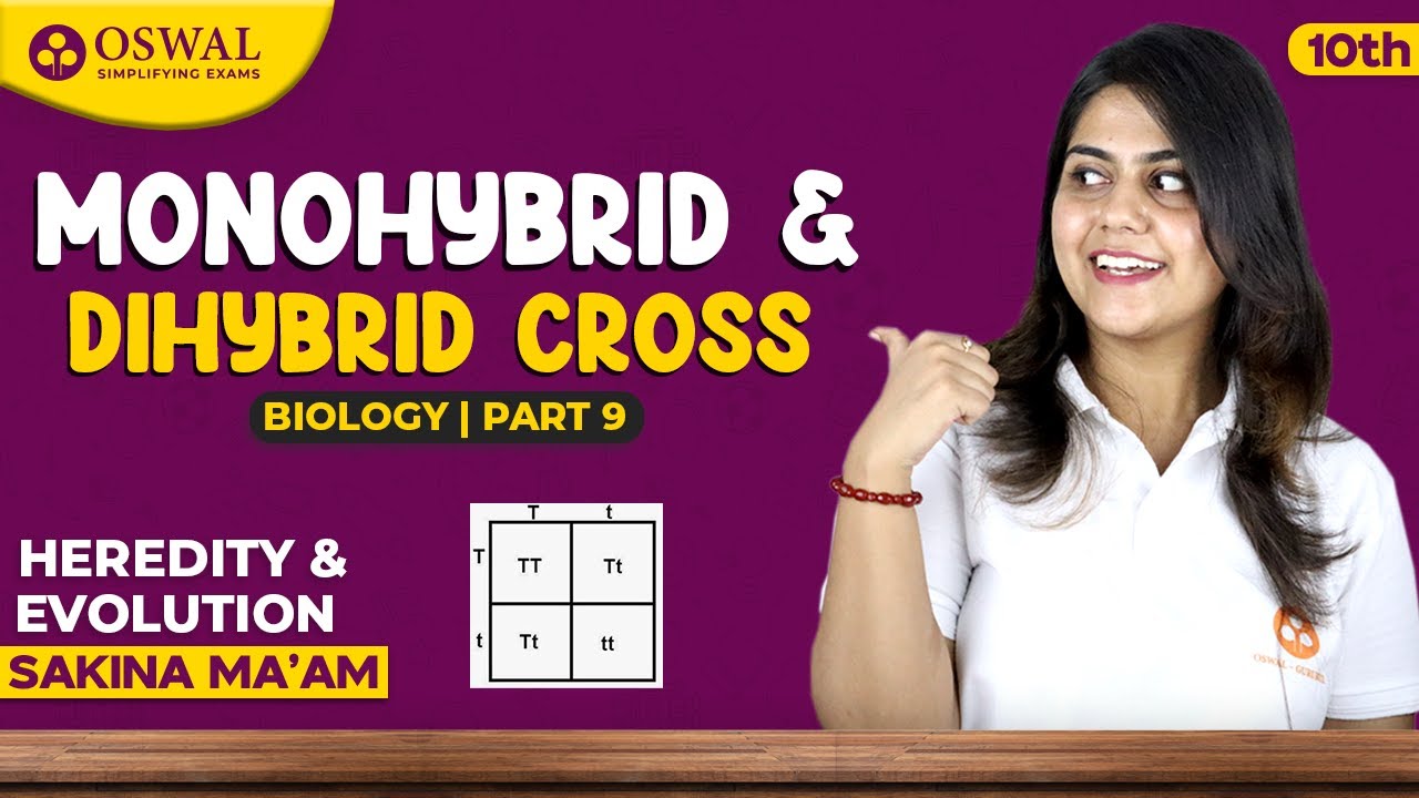 Monohybrid and Dihybrid Cross - Heredity And Evolution (Part 9) | Class 10 Biology Chapter 9