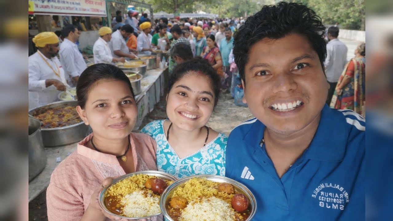 Bhandara Mein Khana | Free Food Bhandara Full Vlog | Aaj Ka Bhandara