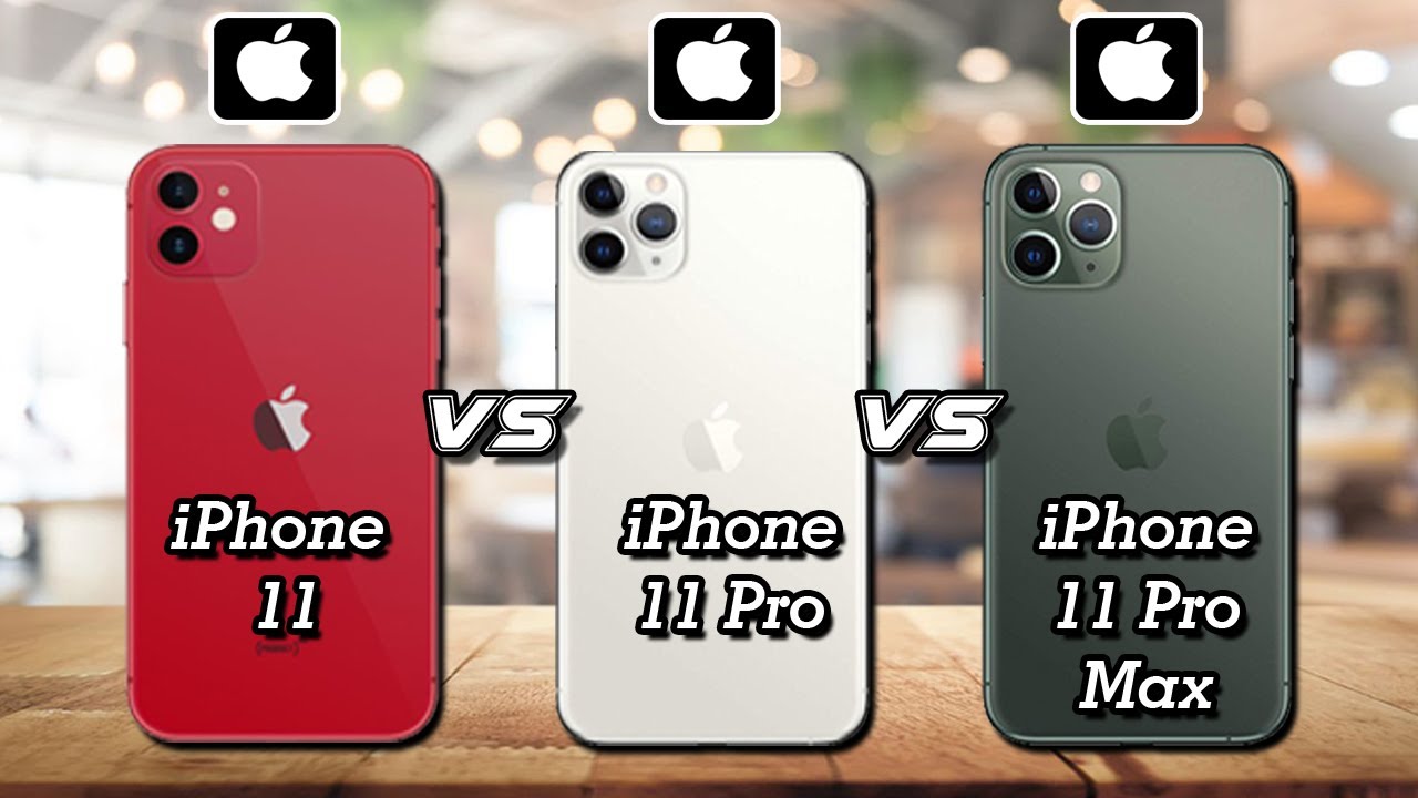 iPhone 11 vs iPhone 11 Pro vs iPhone 11 Pro Max