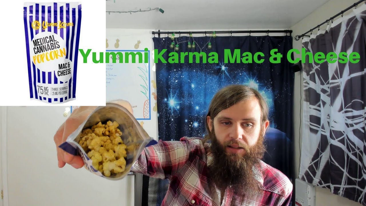 Yummi Karma Medical Cannabis Popcorn Mac and Cheese 75 mg