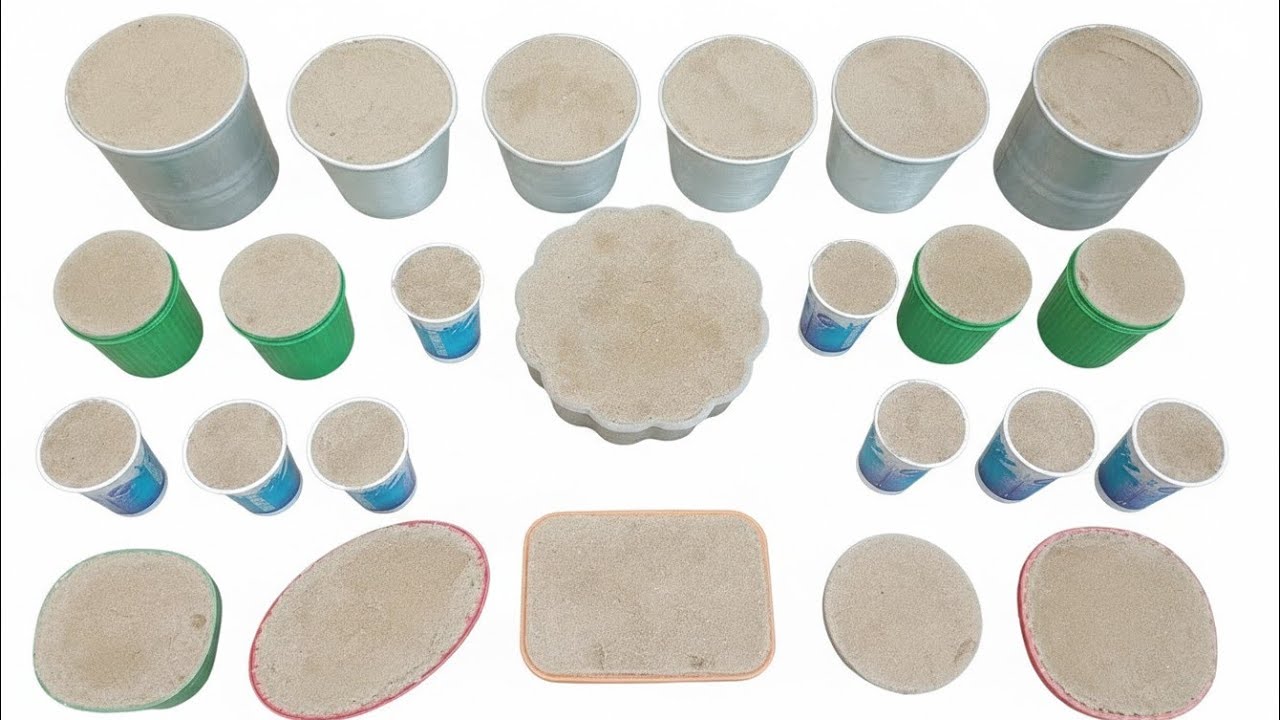 Satisfying ASMR Video | Diy Amazing Multiple Kitchen Tools Sand Cake Designs with Natural Sand Cake