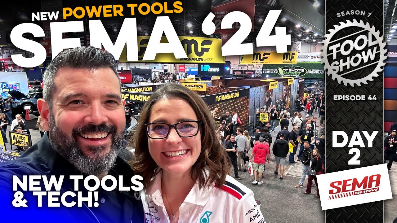 NEW Power Tools from Milwaukee, GearWrench, Harbor Freight, and more at SEMA 2024! DAY 2