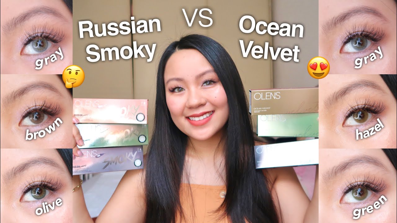 OLENS Russian Smoky vs Ocean Velvet ПОЛНАЯ КОЛЛЕКЦИЯ 🩷 | сравнение, примерка и обзор 👀