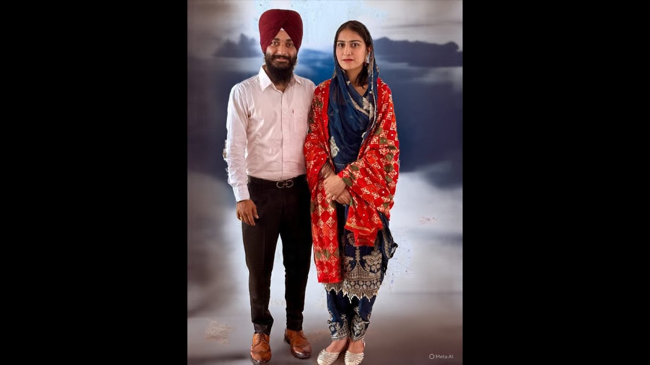 Kamalpreet singh & Kamaljeet kaur by Lakshay studio Bal Pabana mob 9466240278