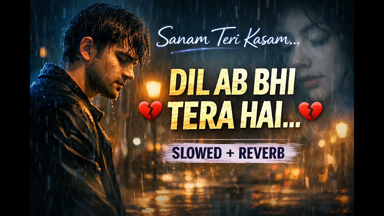 Sanam Teri Kasam Dil abhi Tera hai #slowed reverb #sadsong #1million target 🎯