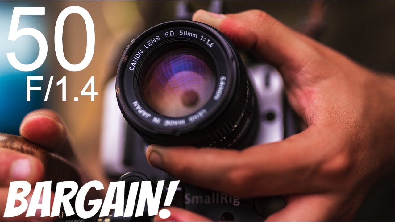 Canon FD 50mm F1.4 // Best Bang for Buck 50mm Lens! 🎬🔥