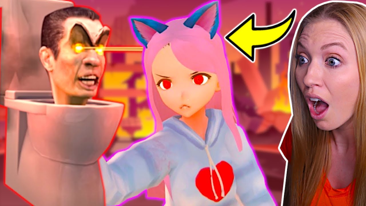 My Yandere Girlfriend SAVED ME From Skibidi Toilets!