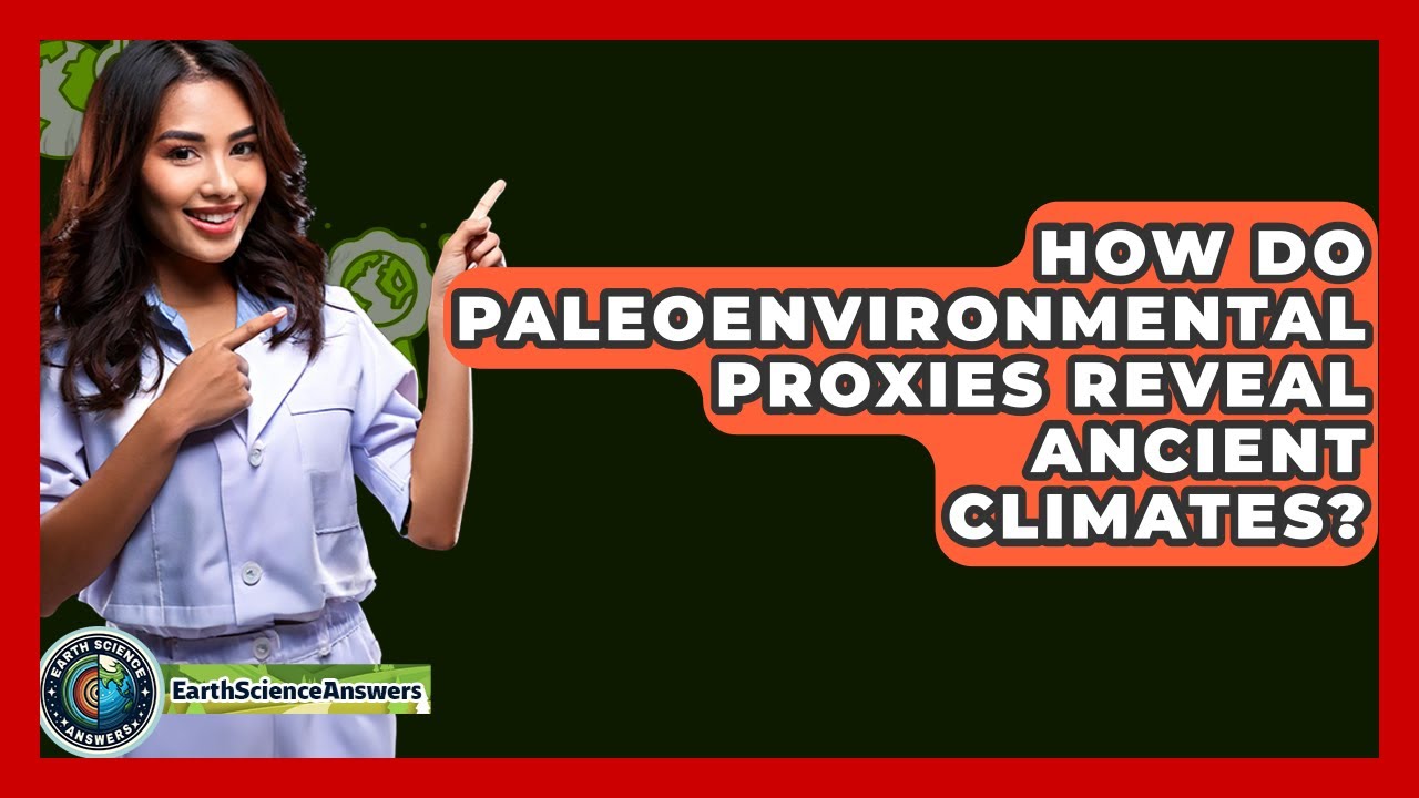How Do Paleoenvironmental Proxies Reveal Ancient Climates? - Earth Science Answers
