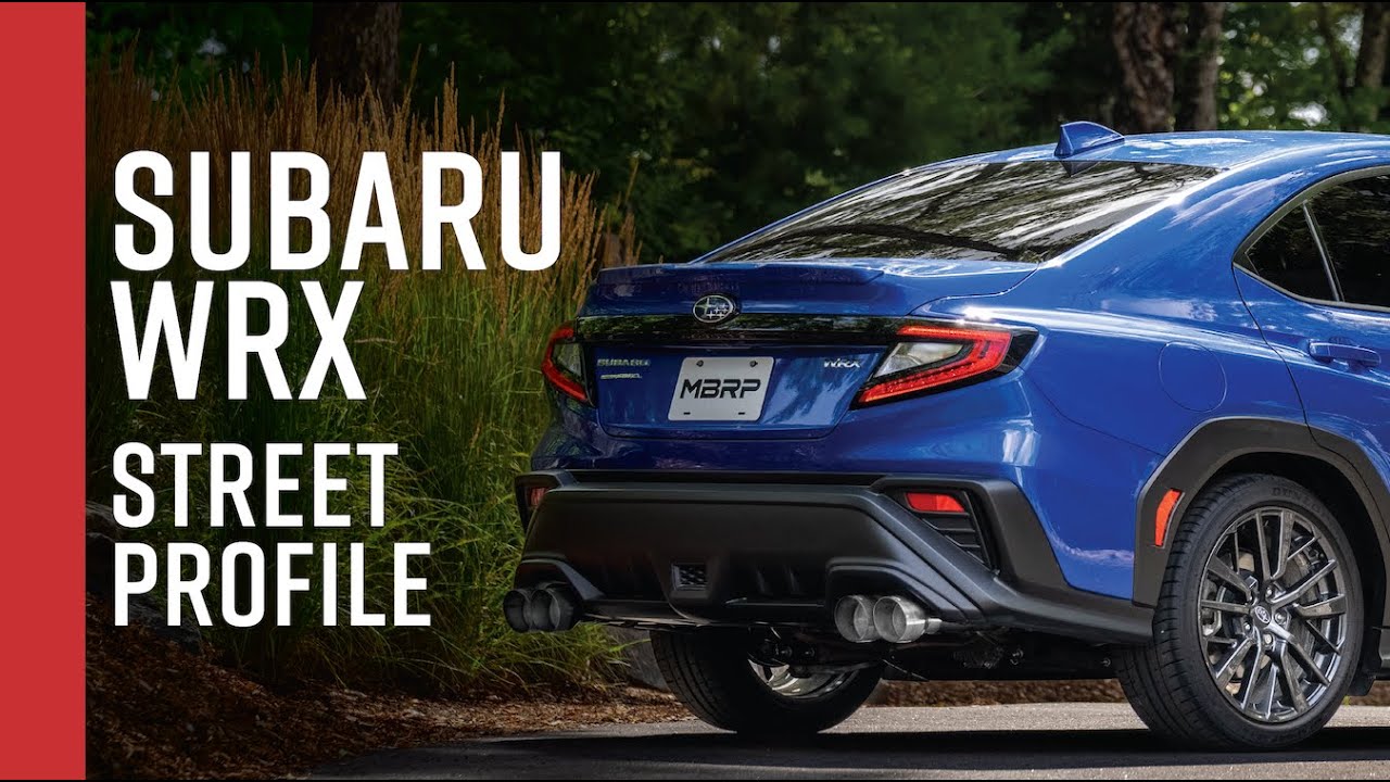 2022+ SUBARU WRX // MBRP 3