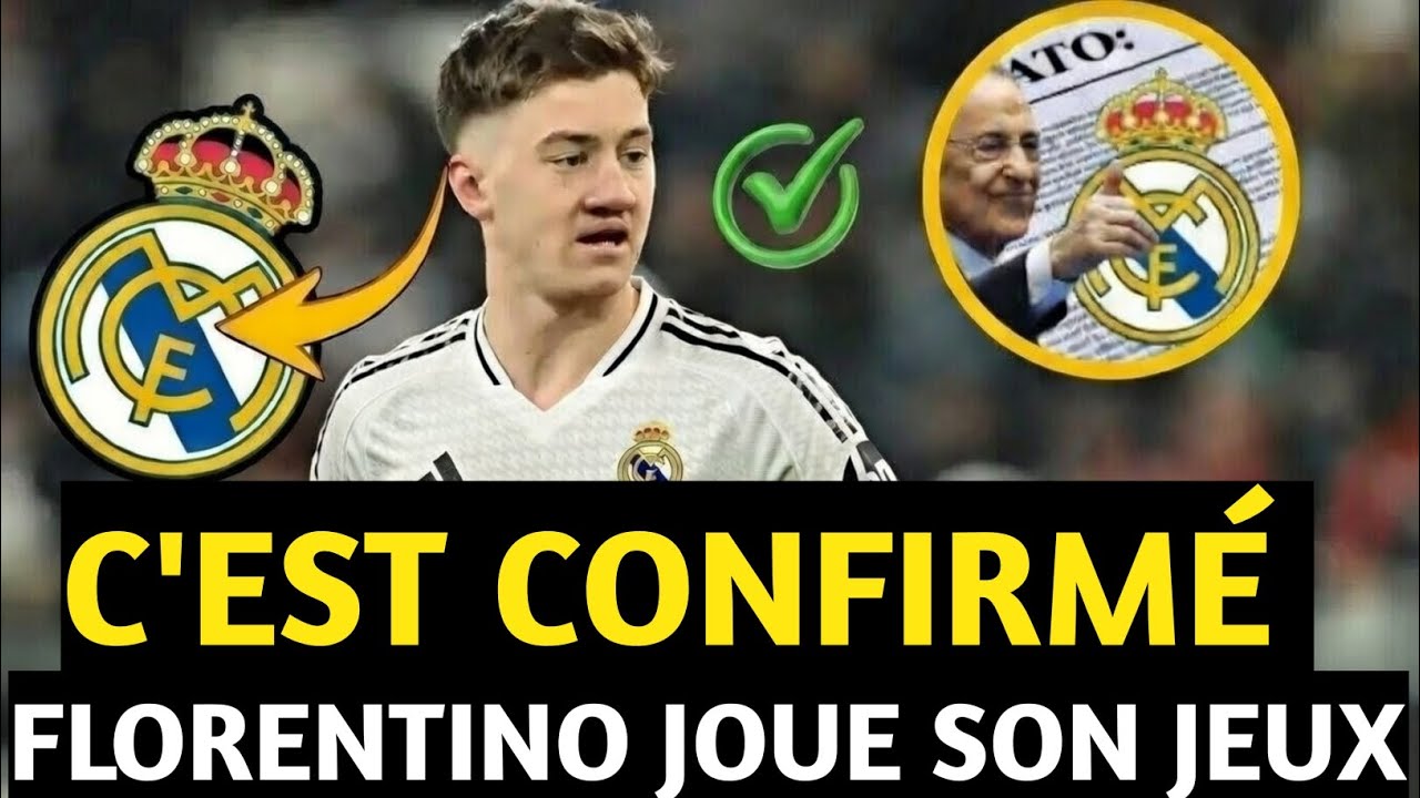 🚨 BOMBAZO SILENCIEUX AU REAL MADRID ! Florentino prépare un coup MAJEUR au milieu de terrain 🤯⚪/