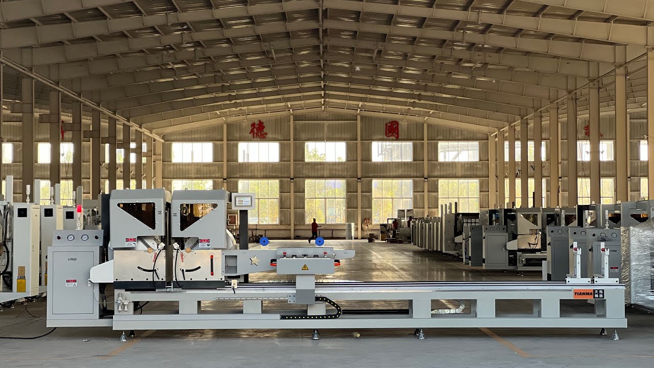 Tianma Door and window equipment. 500mm saw blade. Durable. Simple operation. Cheap price.