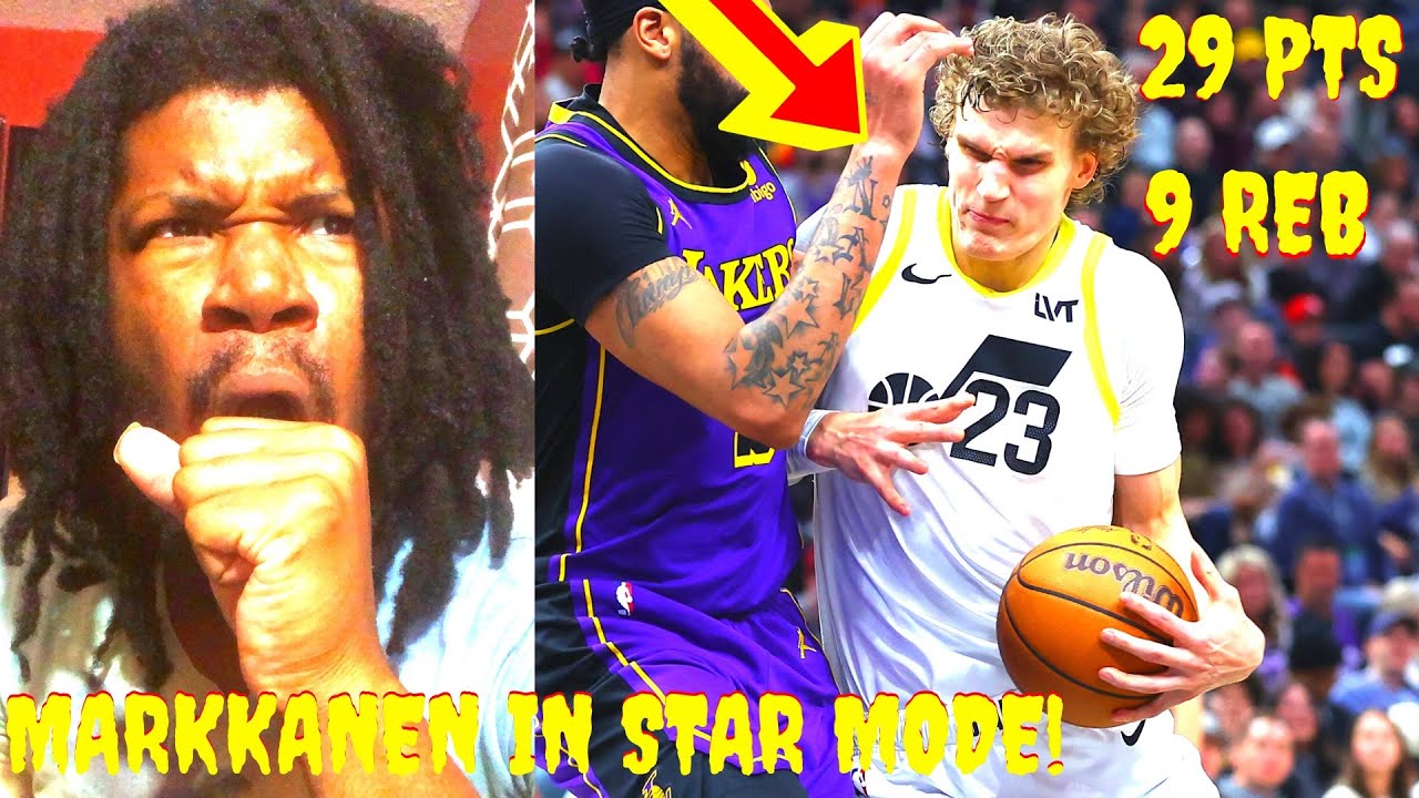 JAZZ VS LAKERS REACTION 2024 LOS ANGELES LAKERS VS UTAH JAZZ HIGHLIGHTS REACTION 2024