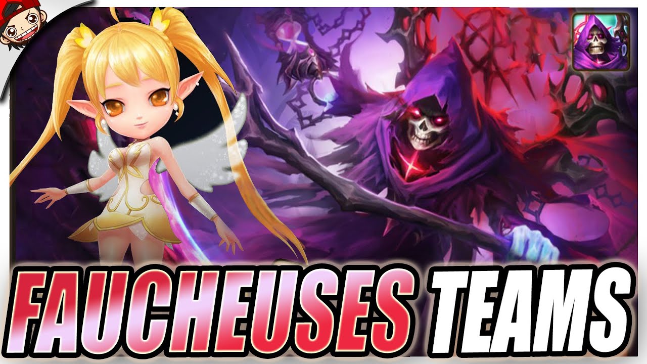 🔴3 TEAMS POUR FAIRE LE 2EME EVEIL DES FAUCHEUSES - SUMMONERS WAR